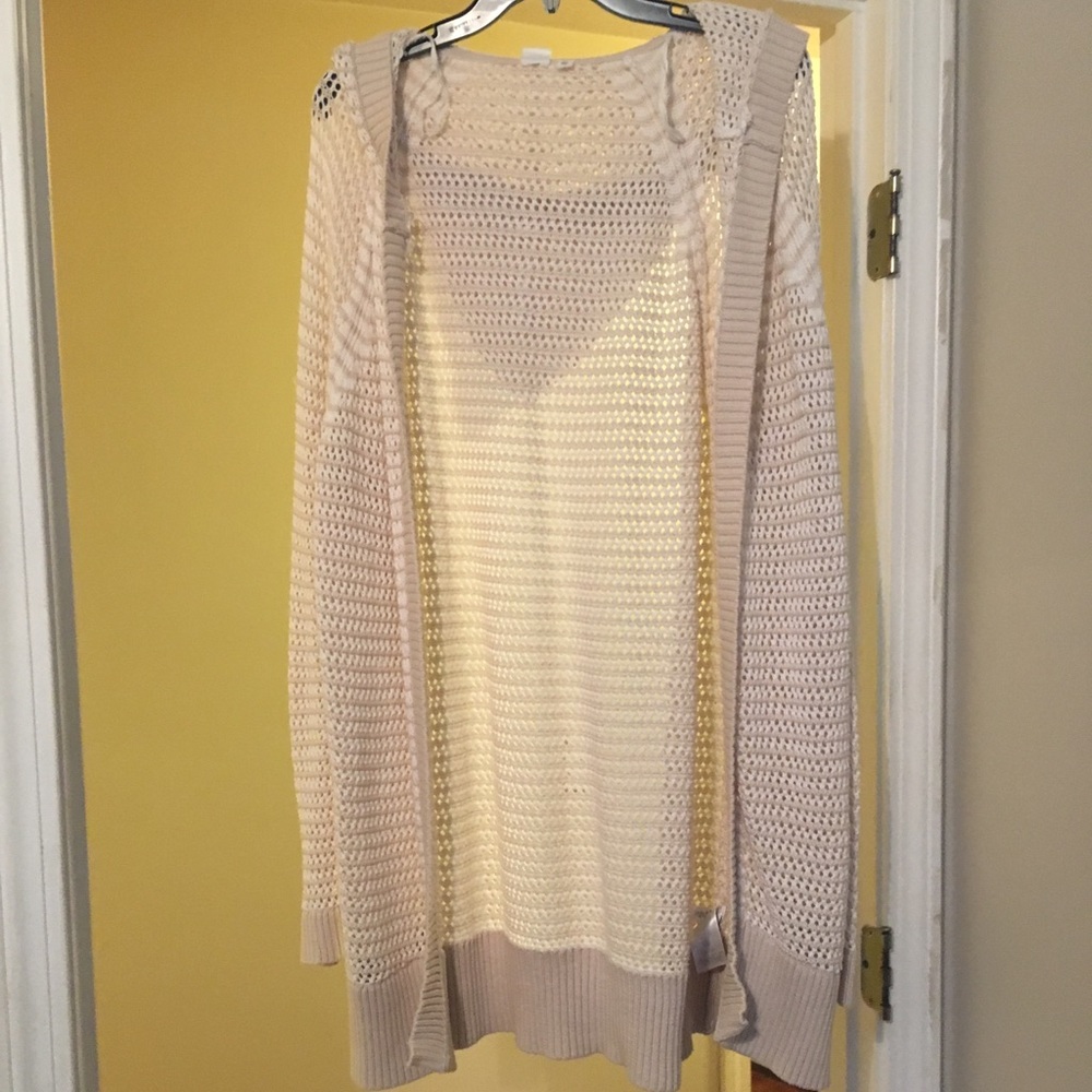 Gap Open Front Sweater